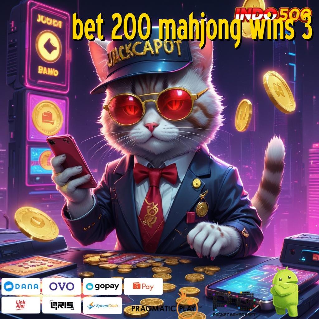 BET 200 MAHJONG WINS 3 Aplikasi Slot Versi Terbaru