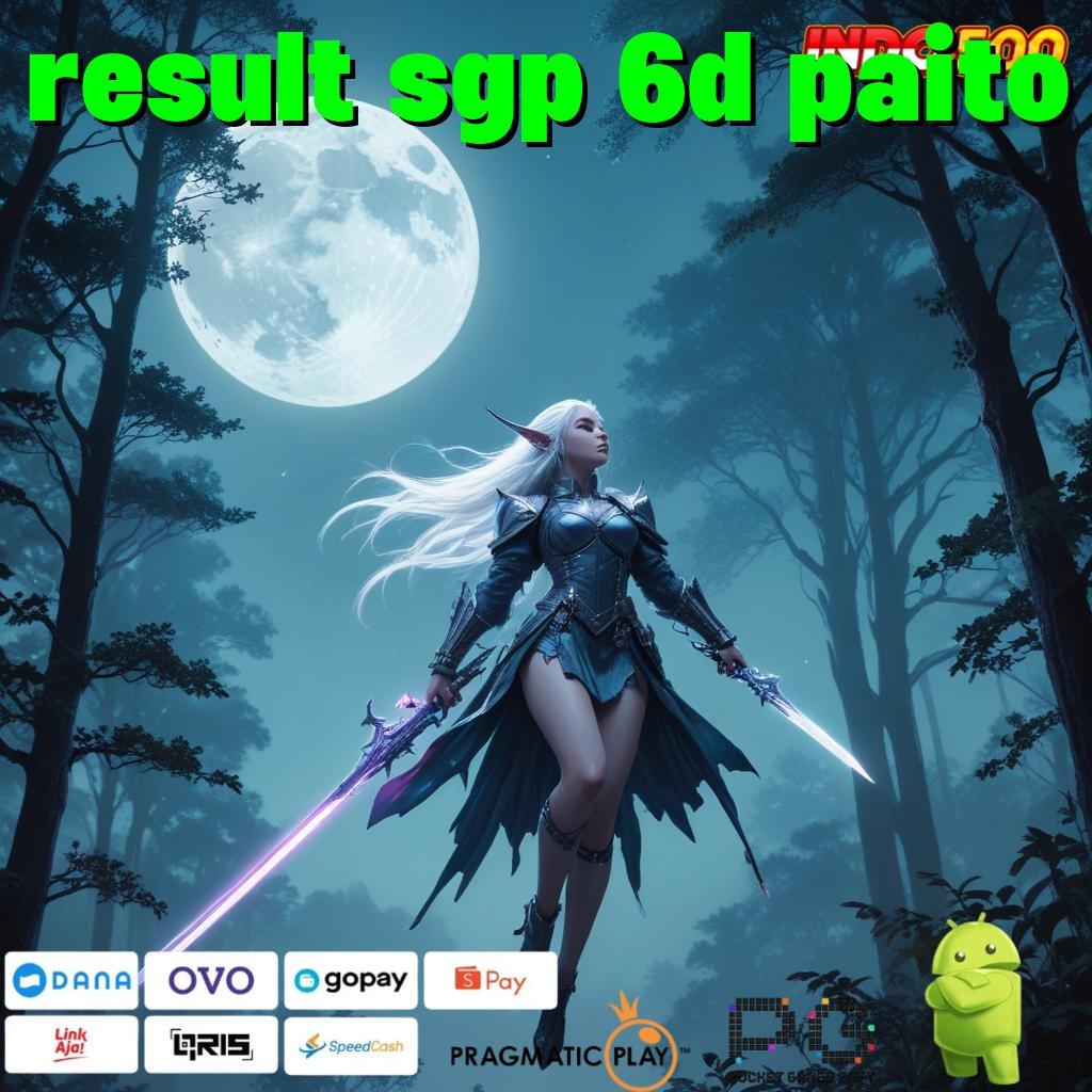 RESULT SGP 6D PAITO Versi 5.0 Teknologi Robot Makin Pintar