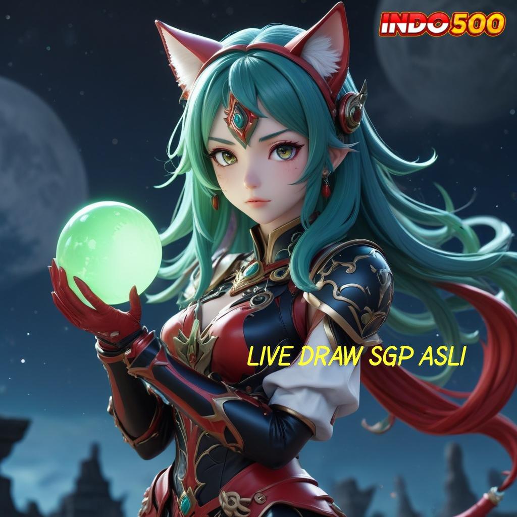 LIVE DRAW SGP ASLI ✷ Bonus Besar APK Android iOS Arena Kerja