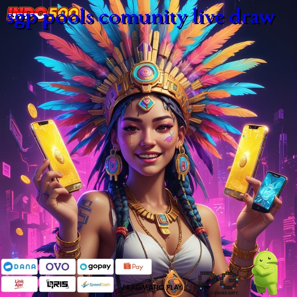 SGP POOLS COMUNITY LIVE DRAW pautan slot langsung menuju untung besar