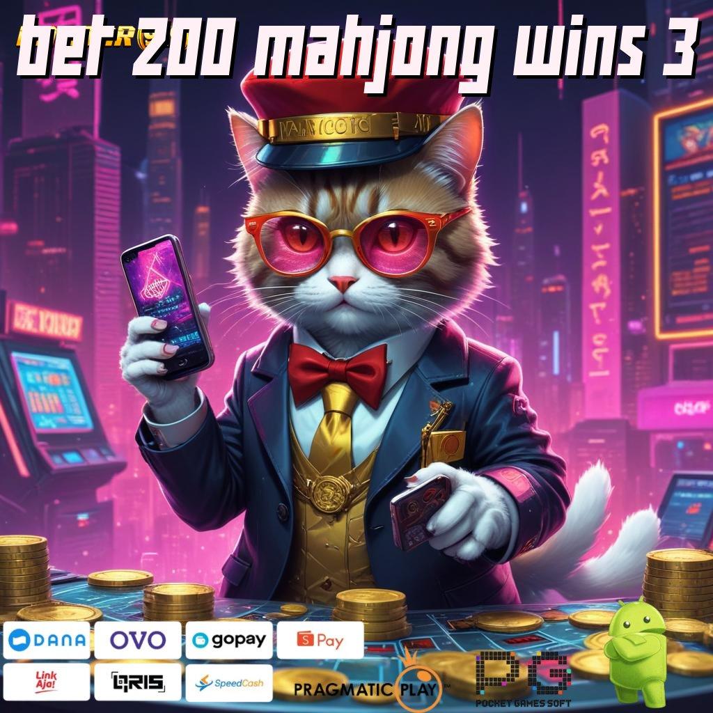 BET 200 MAHJONG WINS 3 , Hadiah Anti-Penuaan Eksklusif Untuk Anda