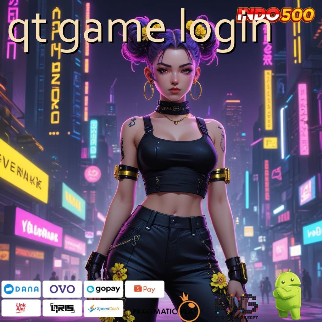 QT GAME LOGIN sistem informasi modern