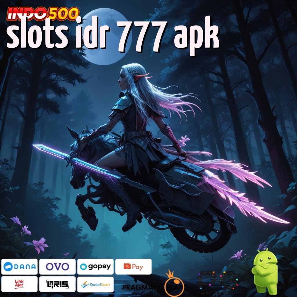 SLOTS IDR 777 APK Melihat Peluang RTP Stabil dengan Spin Gacor