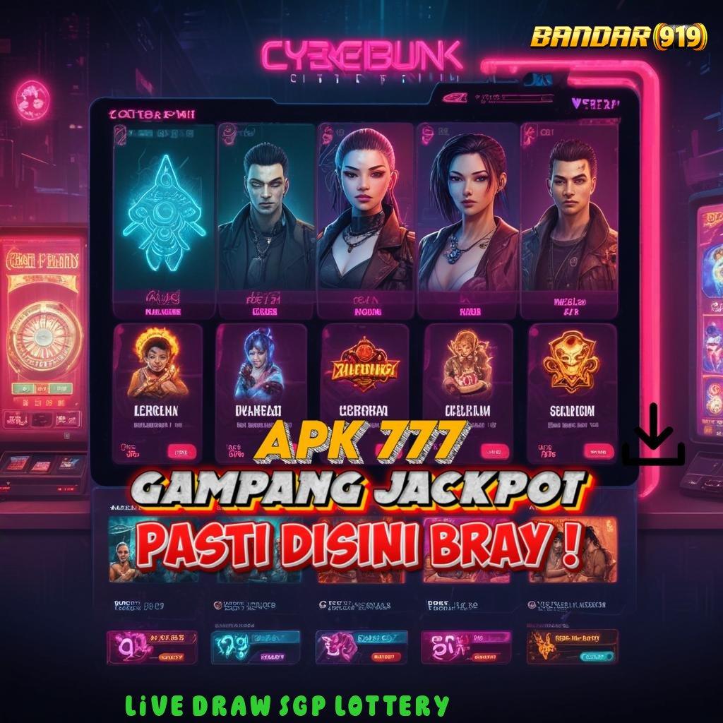 LIVE DRAW SGP LOTTERY ≫ pojok game dengan event baru yang seru