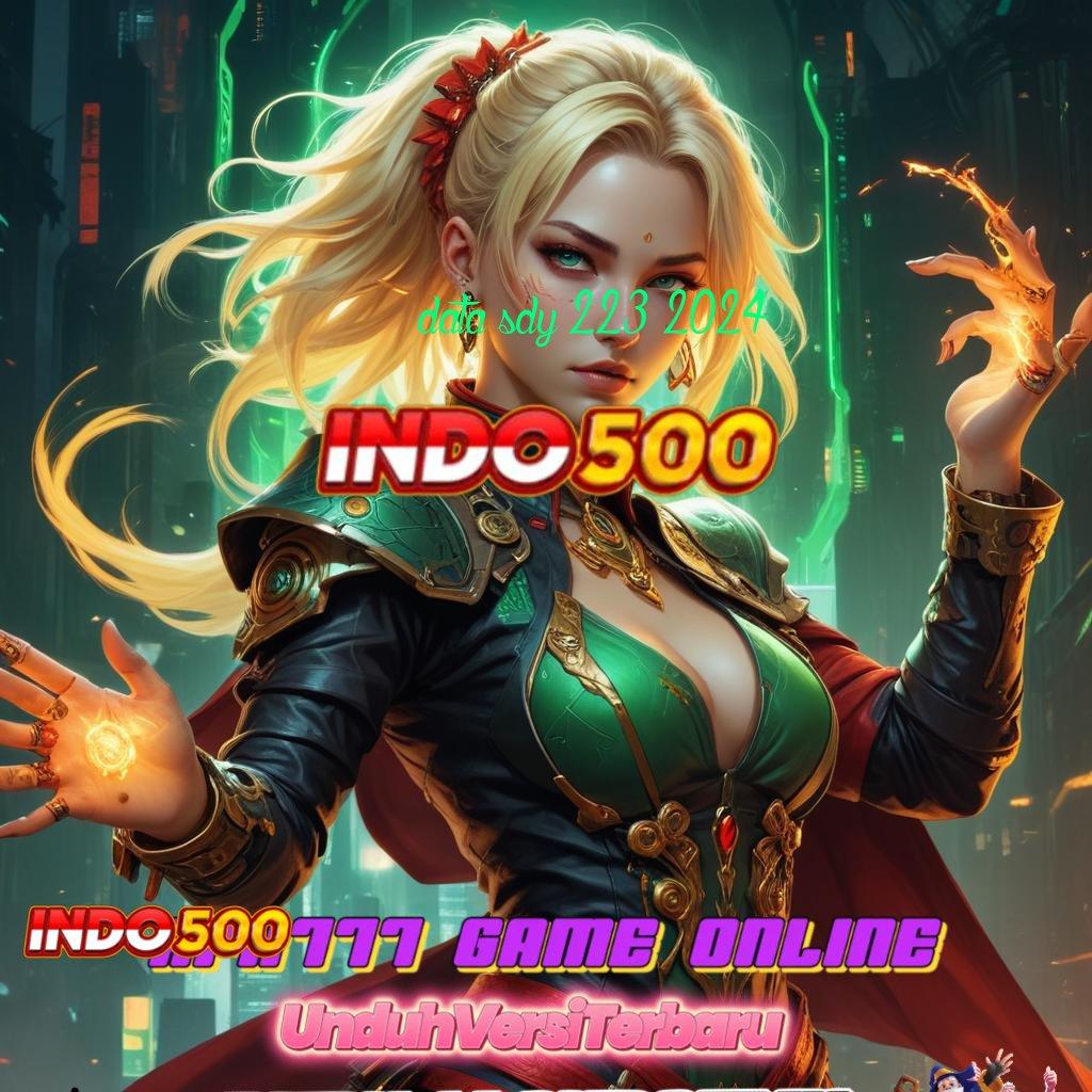 DATA SDY 223 2024 ✷ Raih Jackpot Gacor Dengan Teknologi Baru