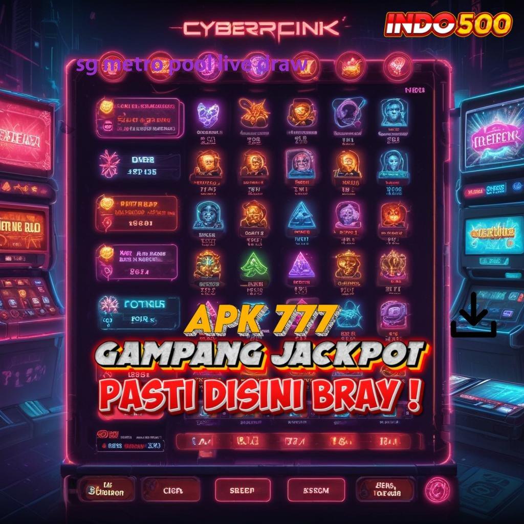 SG METRO POOL LIVE DRAW Paket Kejutan Scatter Dengan Untung Besar