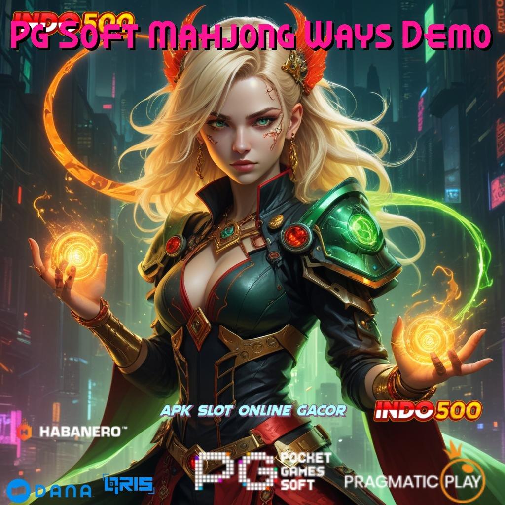 Pg Soft Mahjong Ways Demo