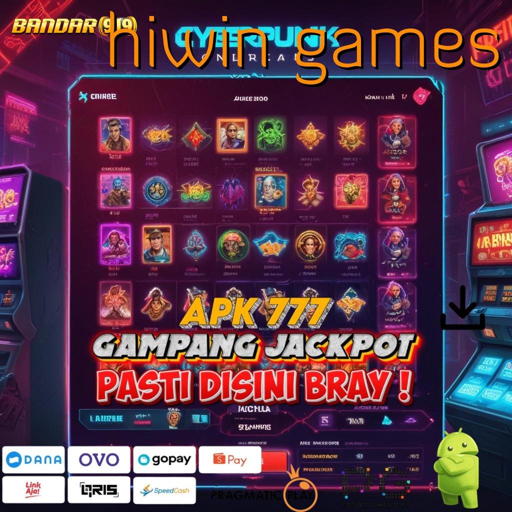 HIWIN GAMES # pelantar medium ruang digital domain kerangka