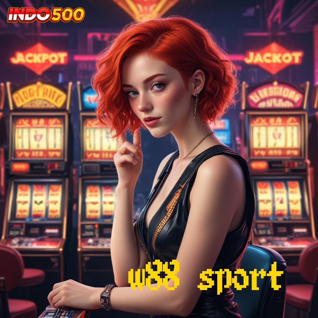 W88 SPORT 🔥 slot kaya besar jalankan putaran tanpa rugi