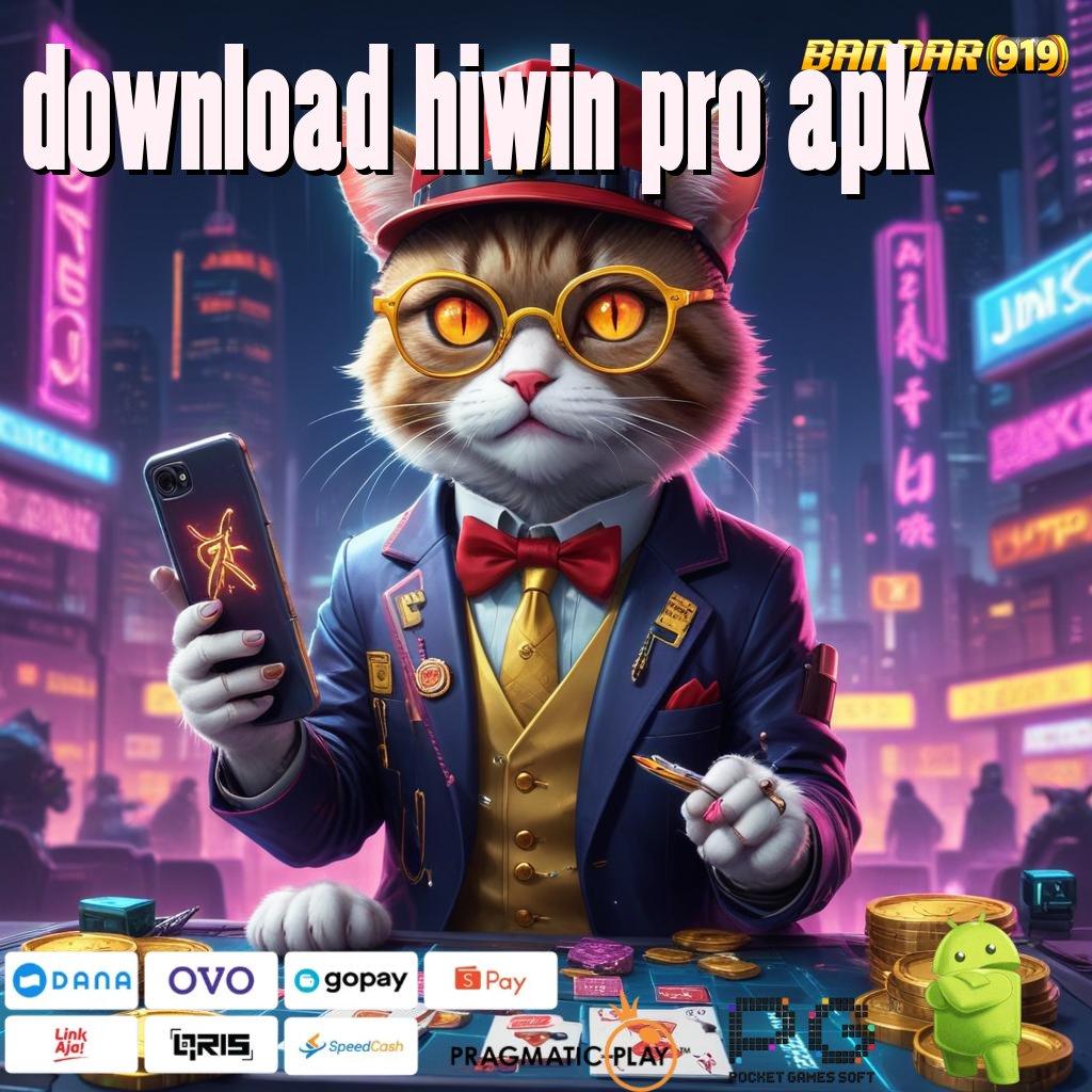 DOWNLOAD HIWIN PRO APK , Unggul Pola Dinamis dengan Maxwin Mudah