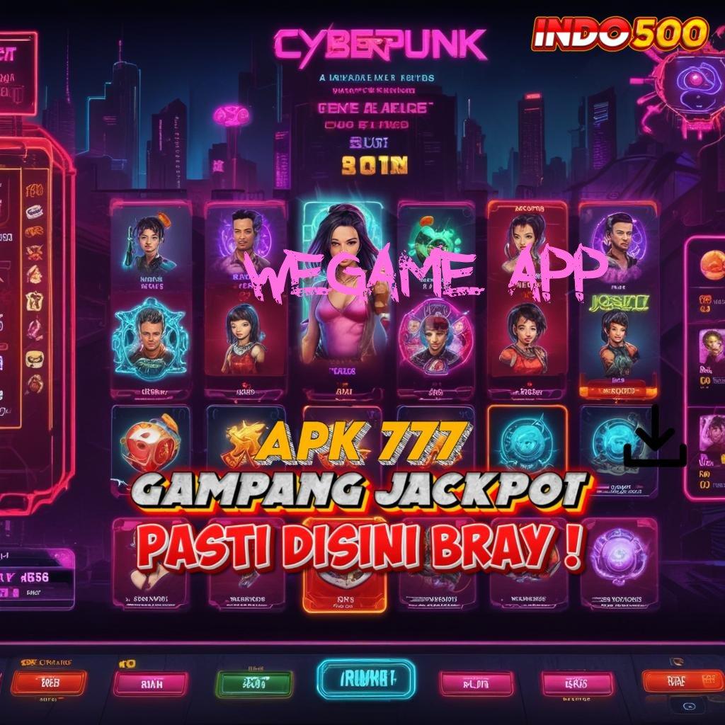 WEGAME APP mesin duit baru dengan potensi besar