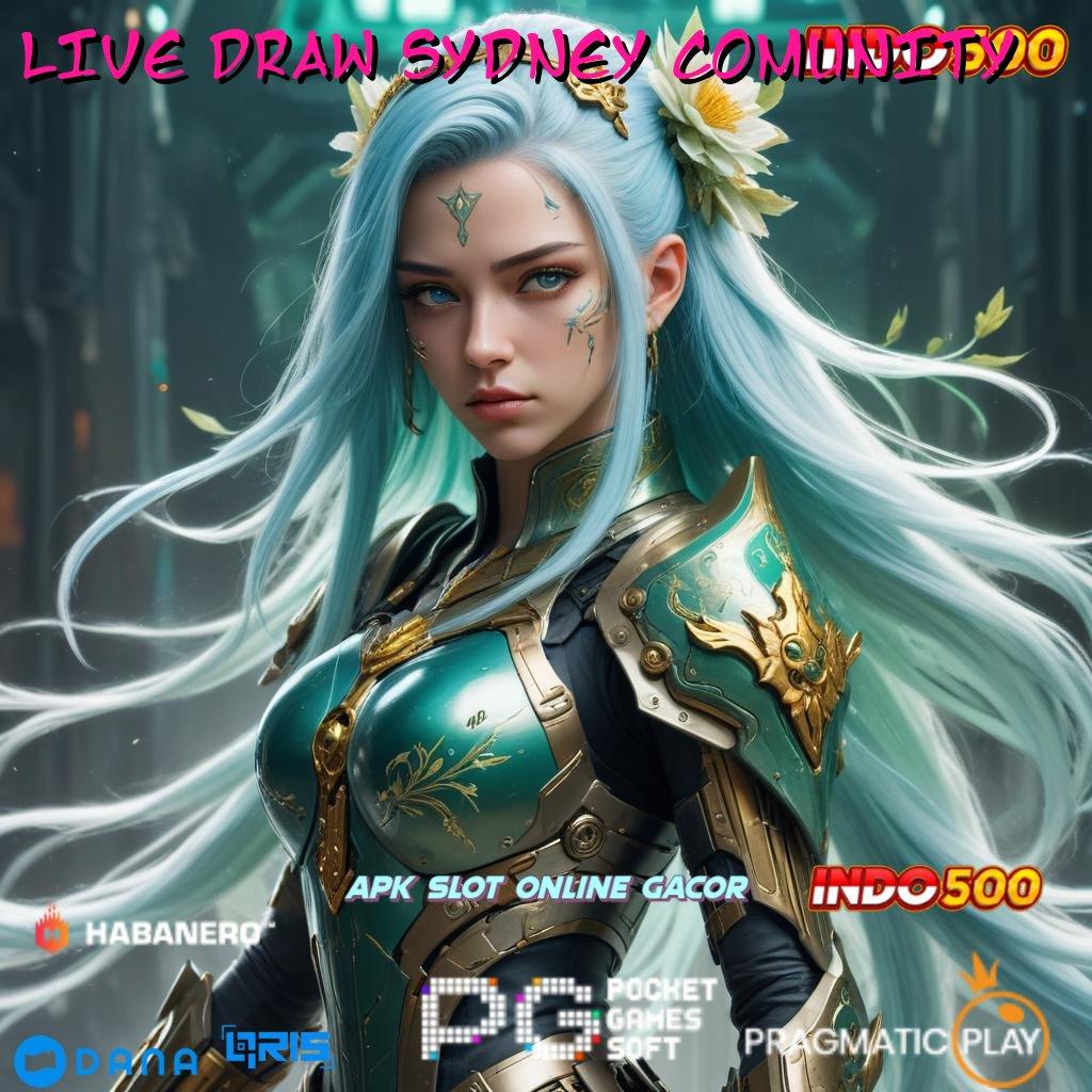 LIVE DRAW SYDNEY COMUNITY 🎮 percaya diri rtp rezeki selalu datang