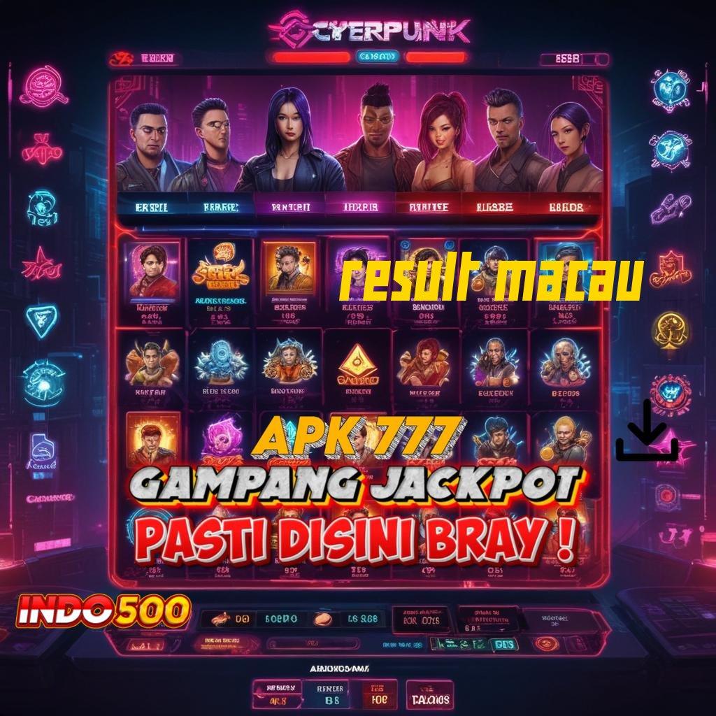 RESULT MACAU 🧡 Adaptif Maxwin Deposit BRI Gampang