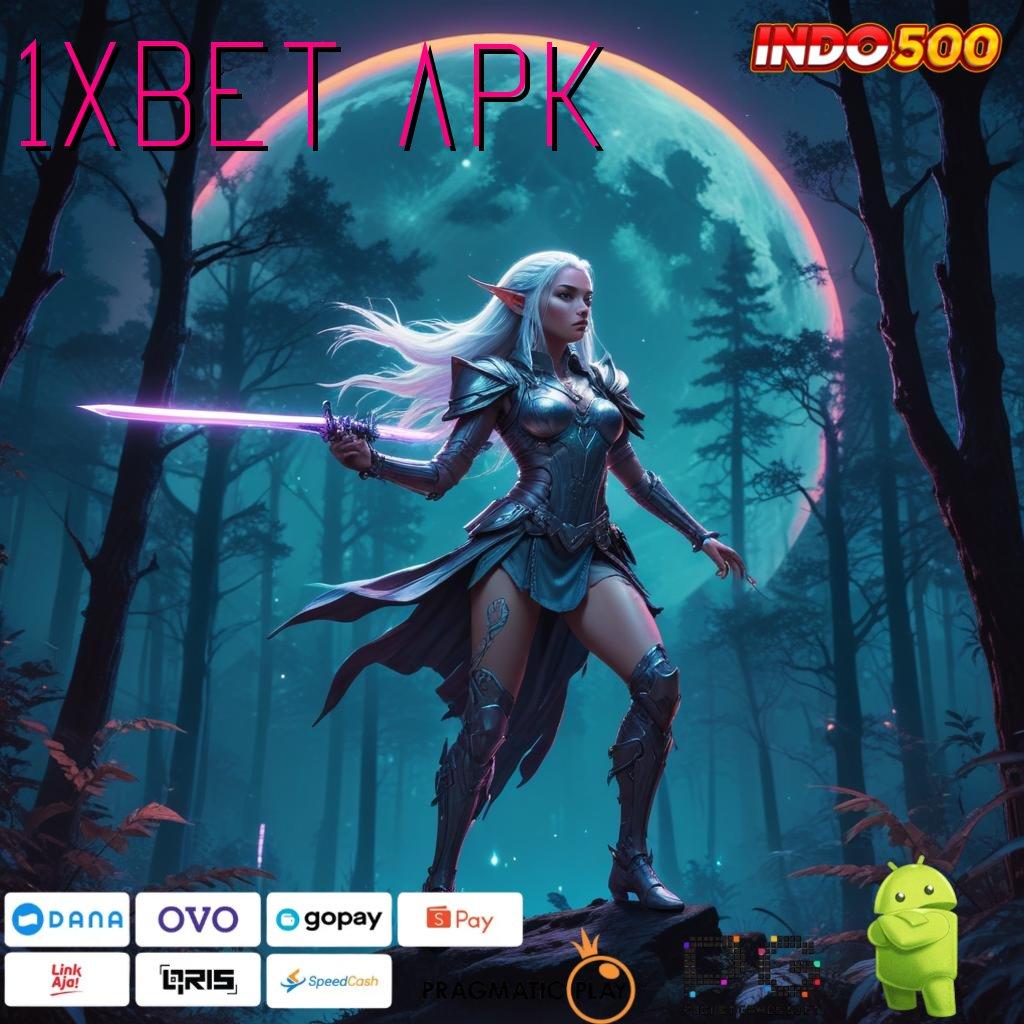 1XBET APK event baru modal minim jackpot tiada kendala