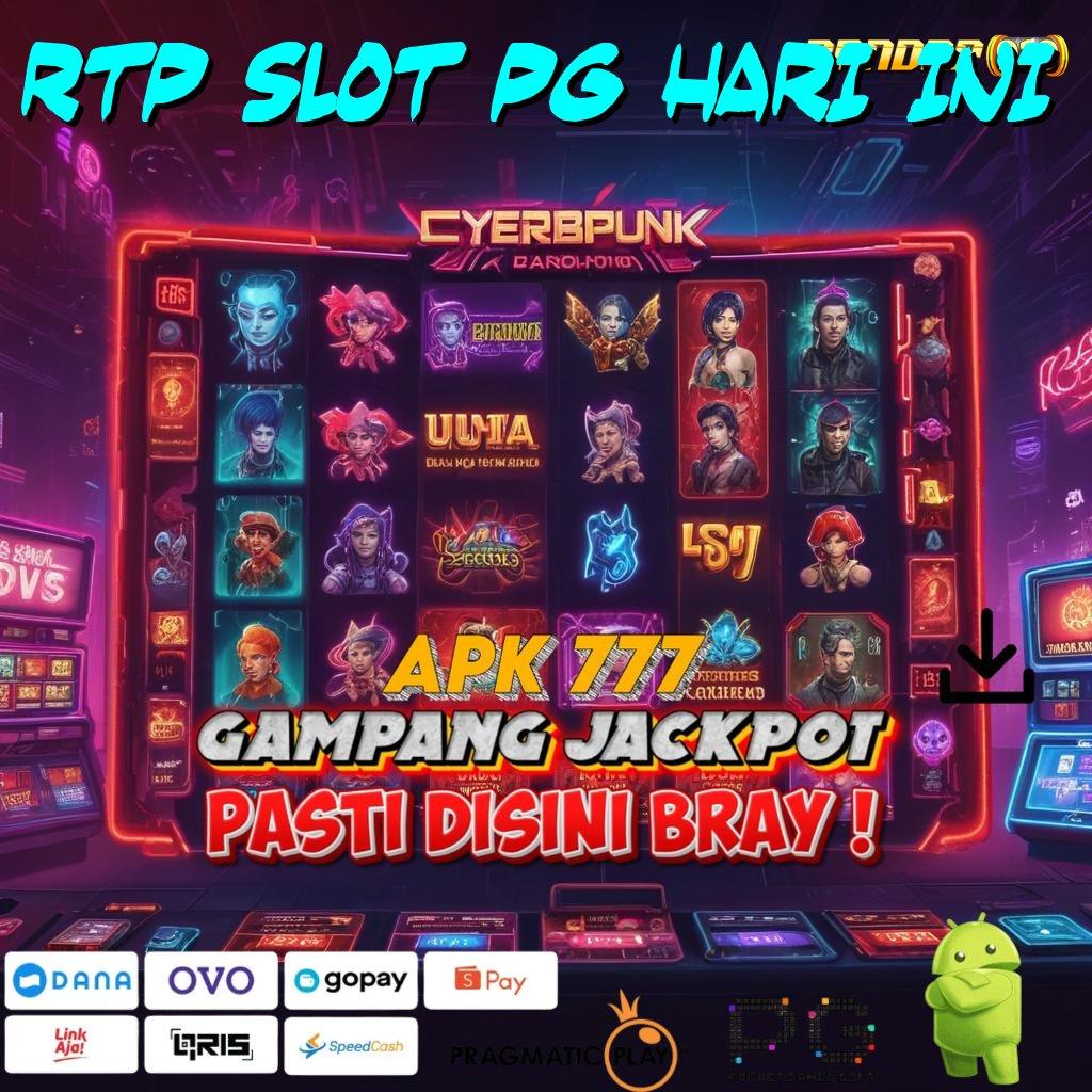 RTP SLOT PG HARI INI : rasio kemenangan terbesar